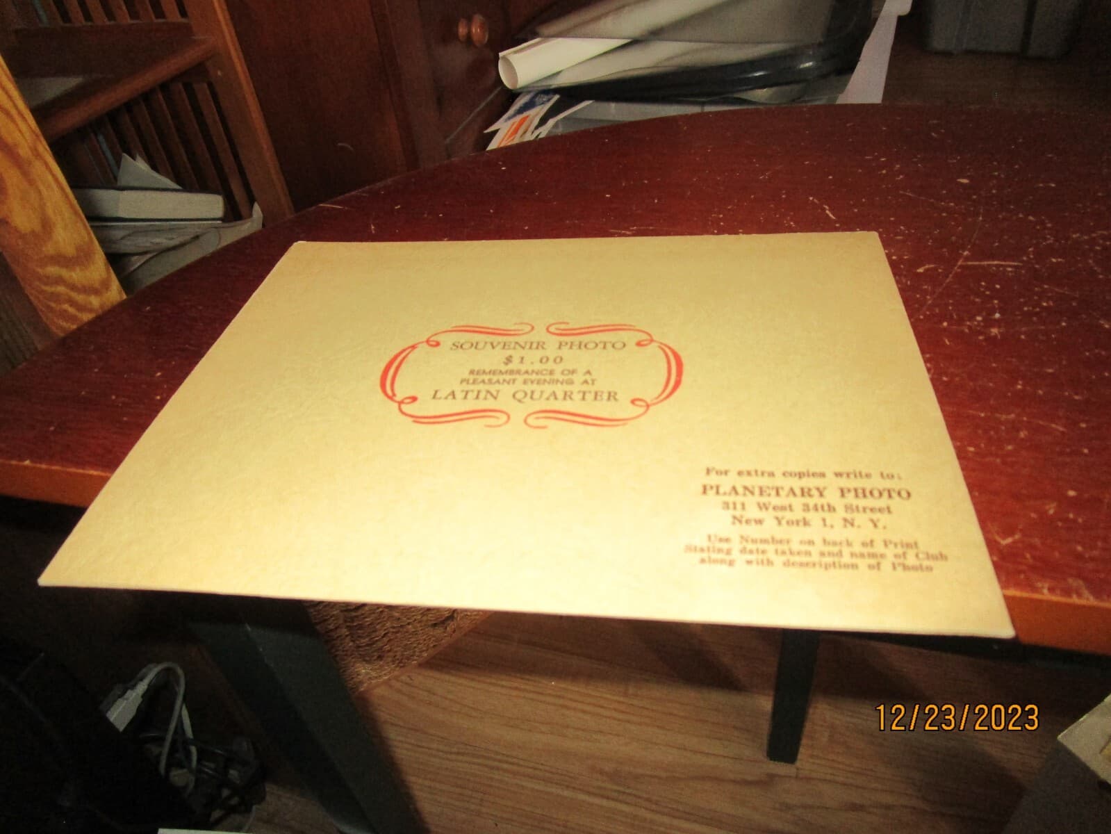 Latin Quarter Night Club New York City C. 1940's WWII ERA Photo Album  !! 3