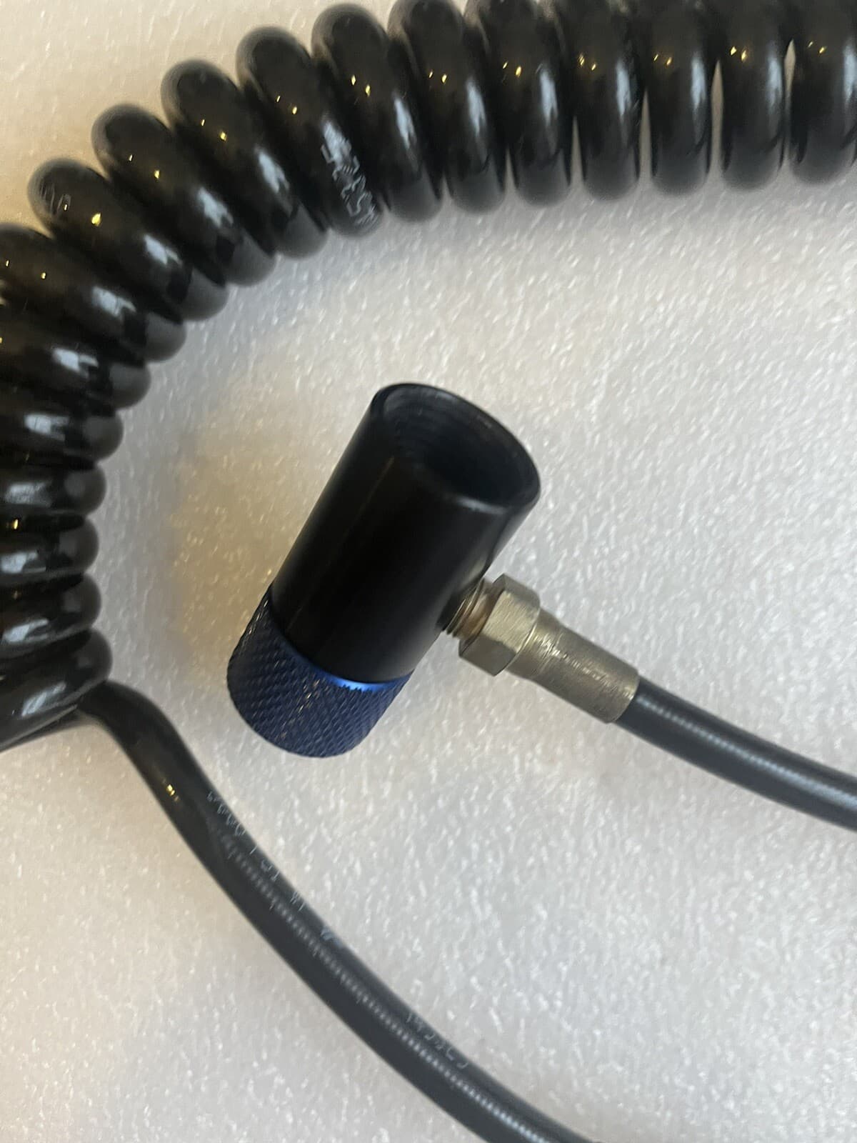 PMI Perfect Paintball Air Tank Coil Hose Quick Disconnect Remote 6