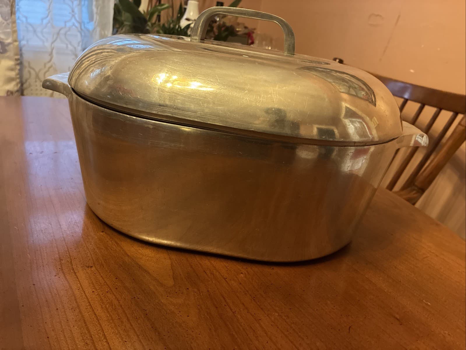 Vintage Wagner Ware Sidney O Magnalite 4265 M Large Roaster Dutch 2