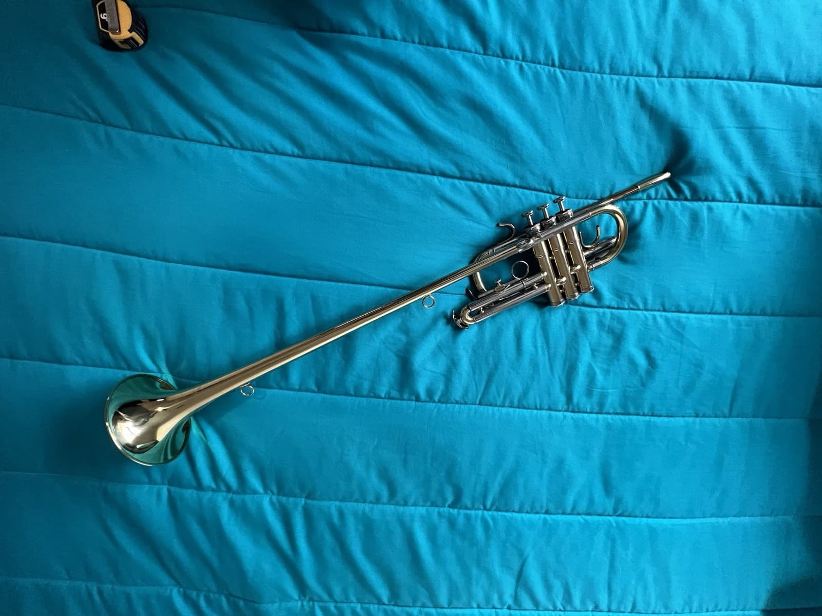 Jean Baptiste Herald Trumpet with Case, JB100HT, S#7357, Vintage, Rare 2