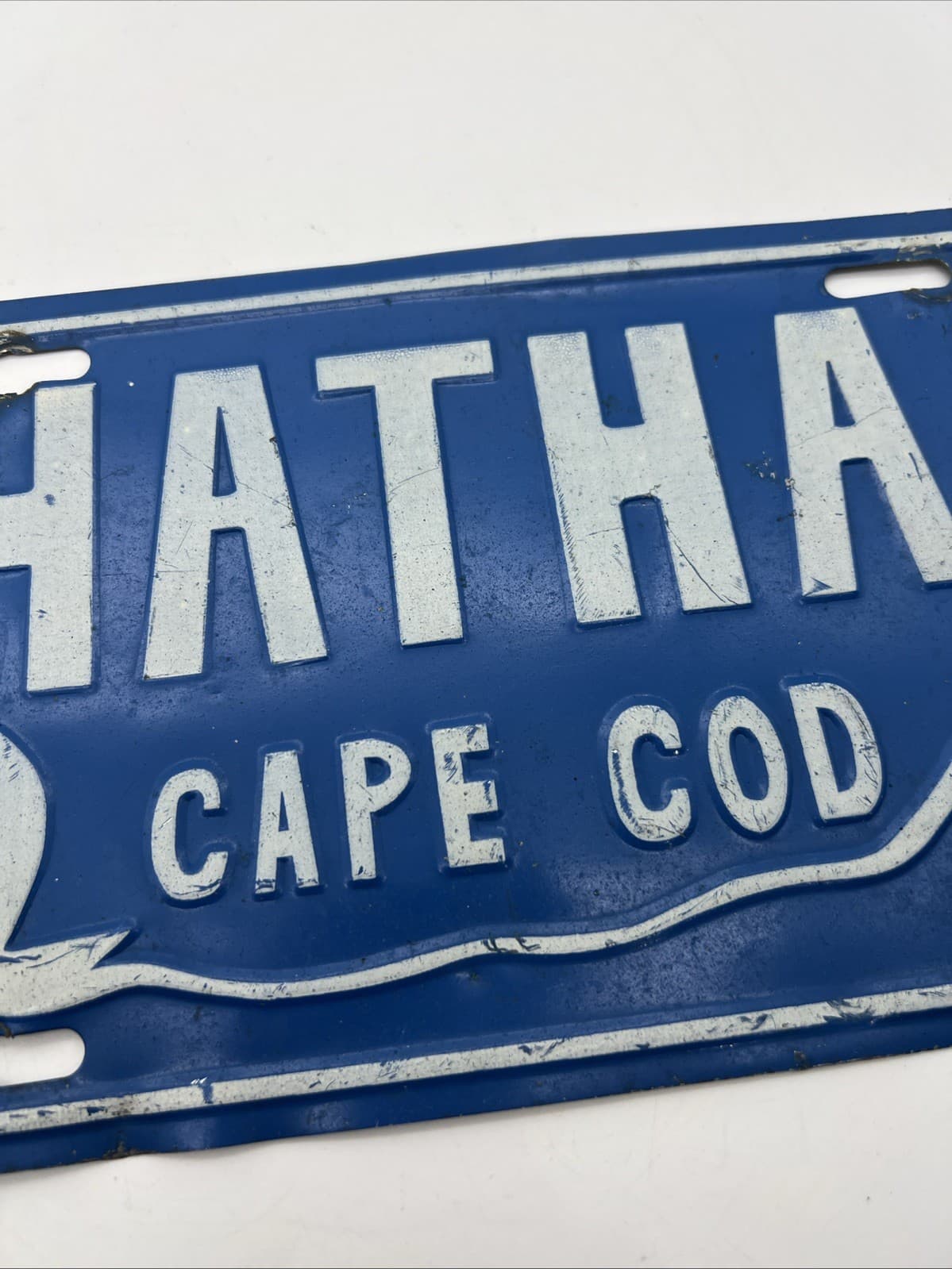 Vintage Metal Cape Cod License Plate CHATHAM (38) 3