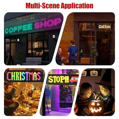 52.3 * 7.5 in Large Size Truck and RV LED Eye Light, Flexible Devil Eyes Light 5