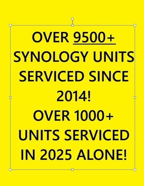 🚨SYNOLOGY RS RACK ONLY R3, R7 or R8 3D PRINTED HDD DISK TRAYS-READ!🚨 6