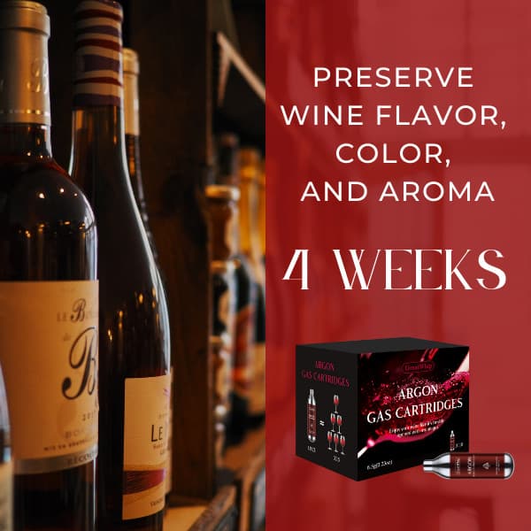 6.5G Argon Gas Capsules 20PCS GreatWhip for Coravin Wine Preservation System 5