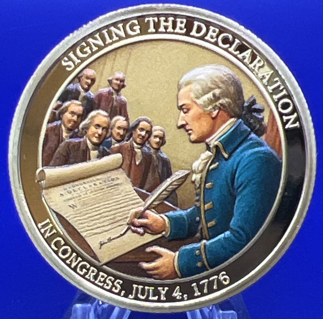 2026 250th ANNIVERSARY OF USA AMERICAN CHALLENGE COIN IN CAPSULE TO PROTECT IT 2