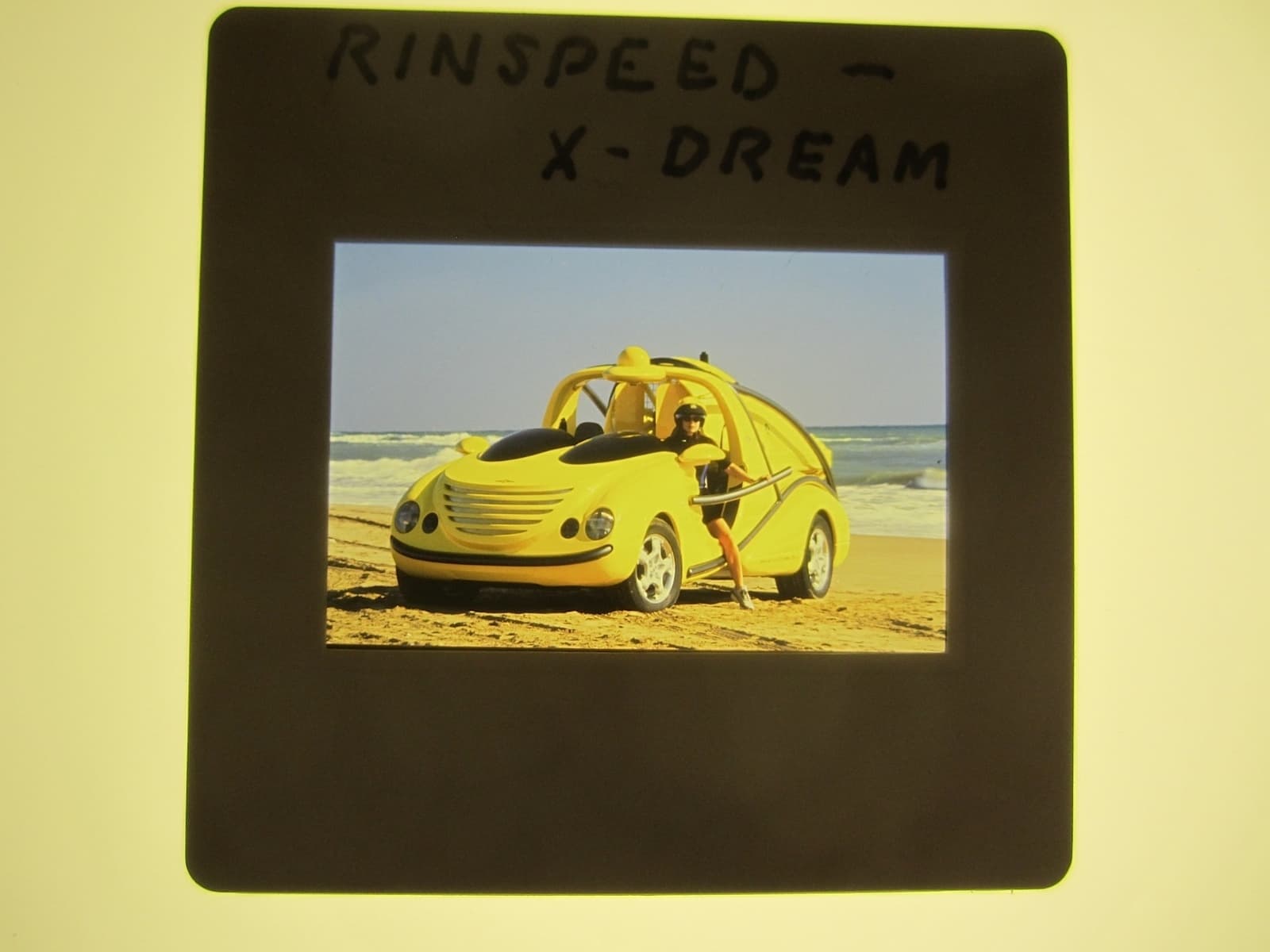 RINSPEED X-DREAM CONCEPT CAR PRESS SLIDE
