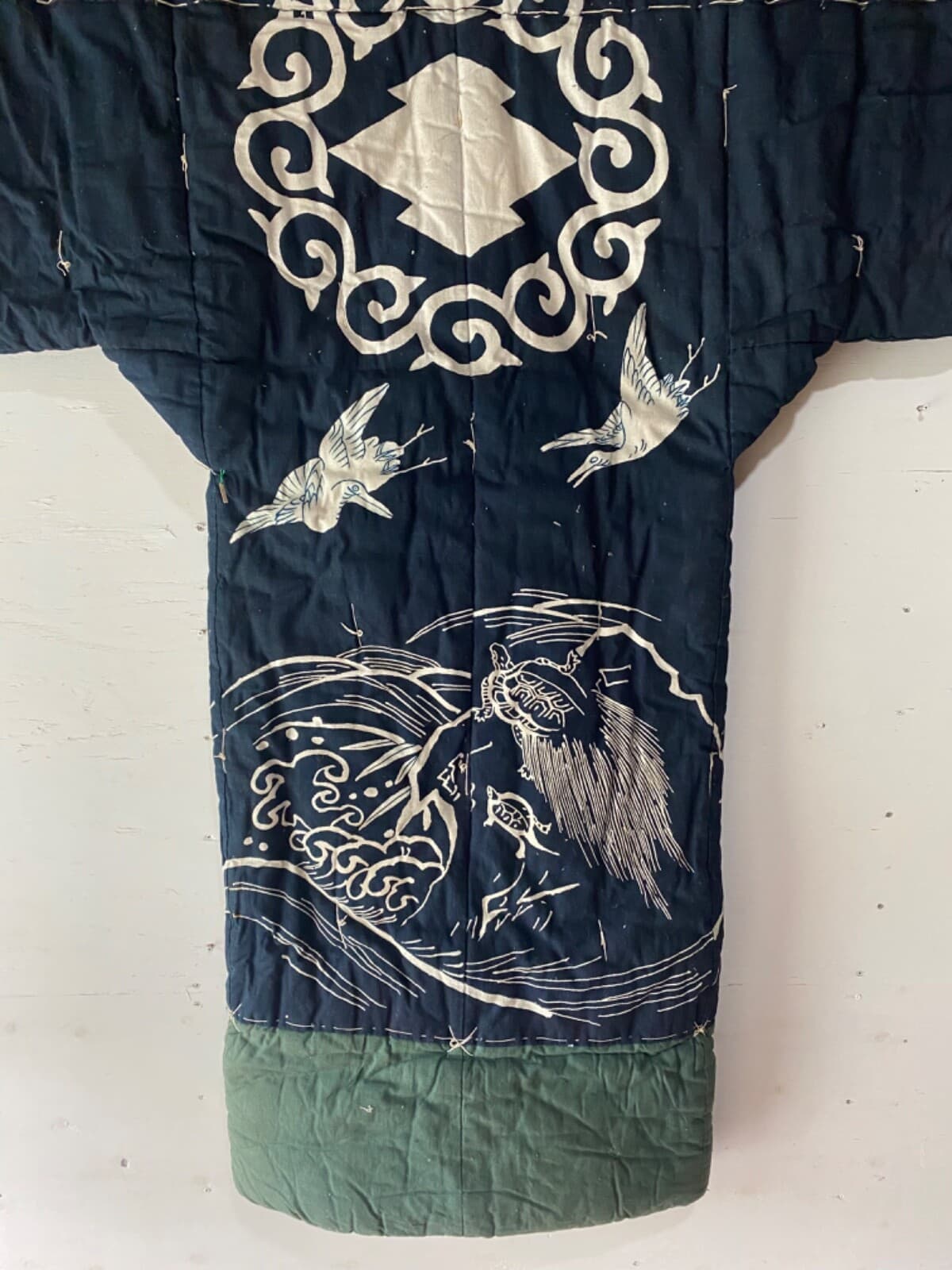 Rare winter padded cotton Kimono. 19th century  XX95 3