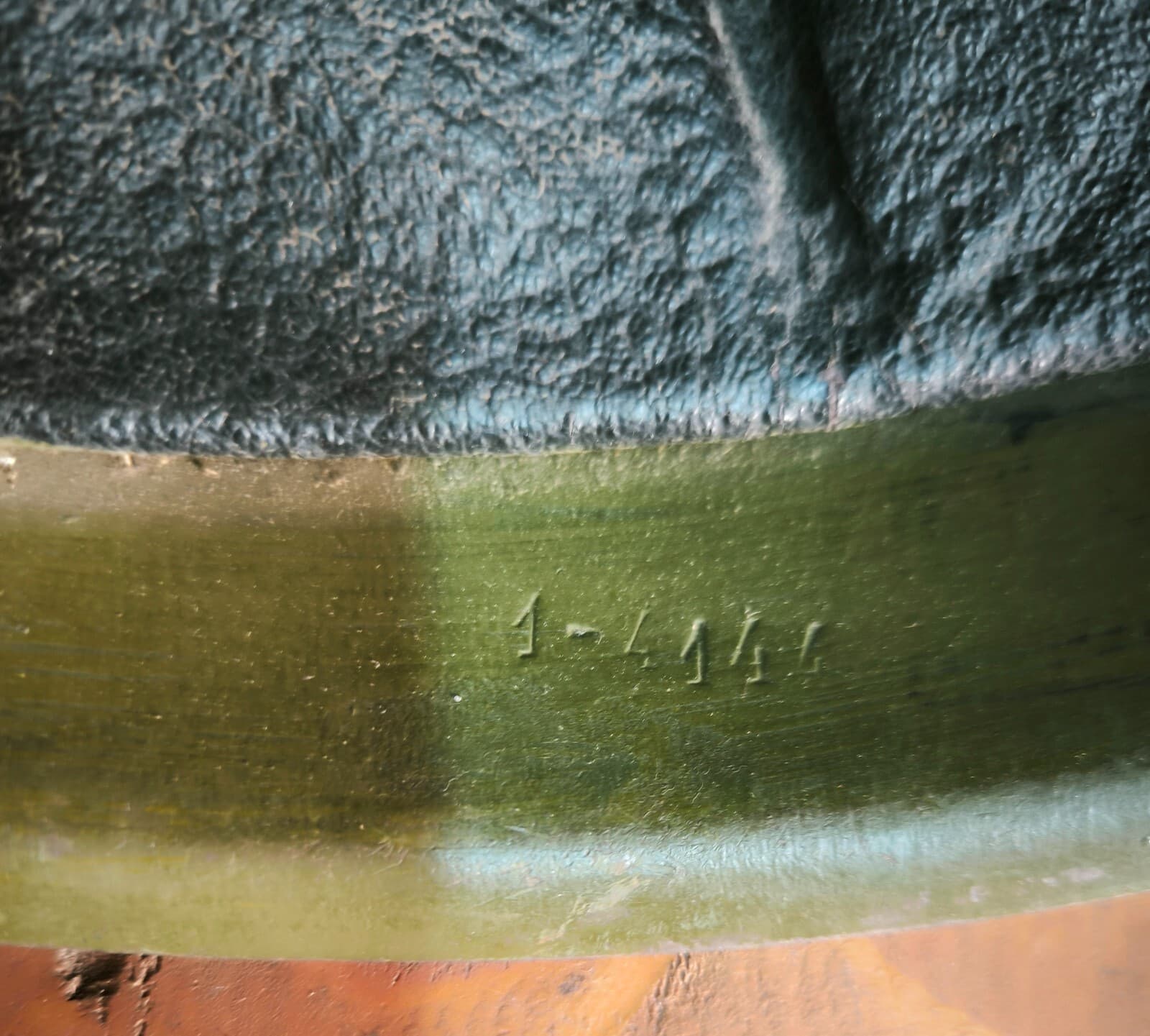 Helmet Steel SSh 40 WWII Russian Military Soviet Army RKKA WW2 Free Shipping