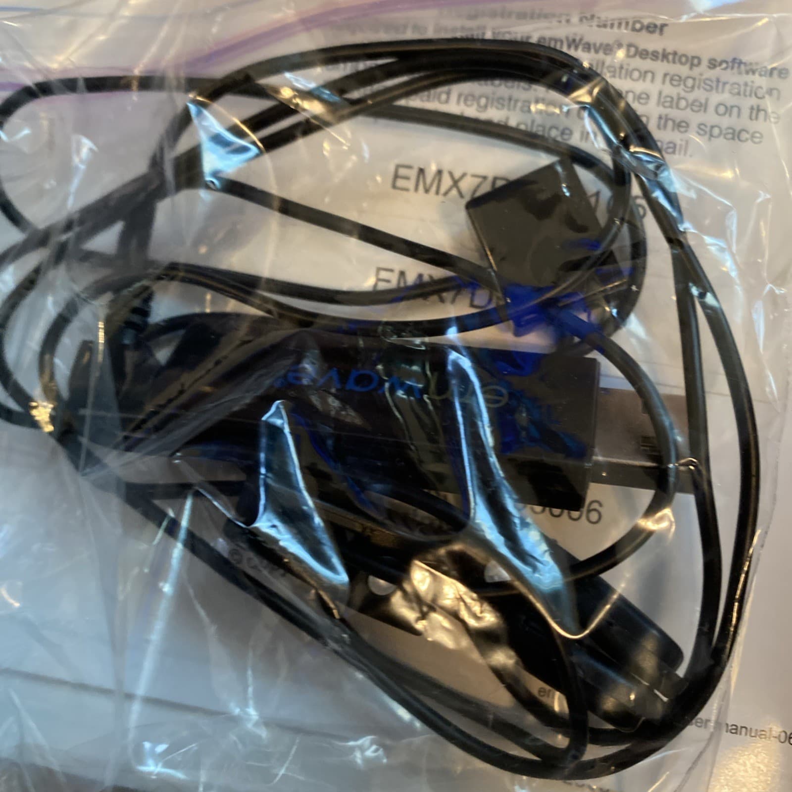 HeartMath emWave Desktop Hardware/Software (PC/Mac) System Pulse Sensor ~ Nice 3