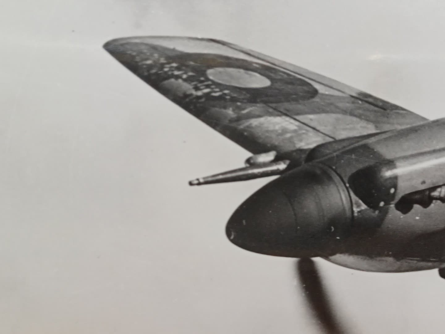 1941 British Official Photo Spitfire Mark XII in Flight 7 3/4" x 9 1/2" RRP 275 2