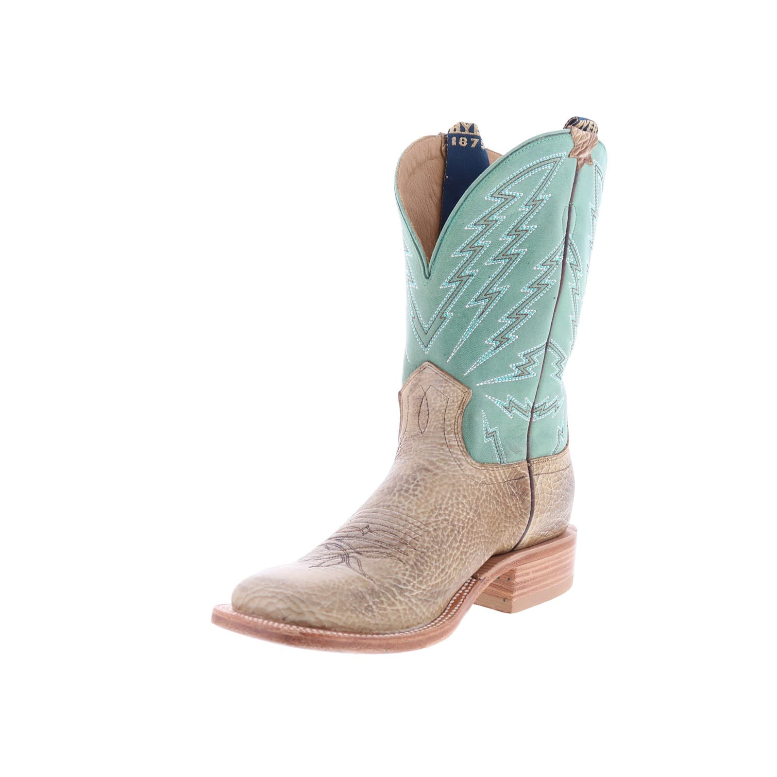 Hyer Hazelton 11" HM11011 Mens Brown Wide Leather Western Cowboy Boots 4