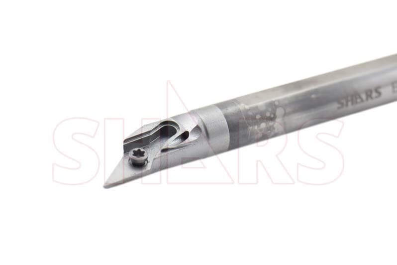 3/8" RH SVJBR Coolant Through Indexable Solid Carbide Boring Bar VBMT S]