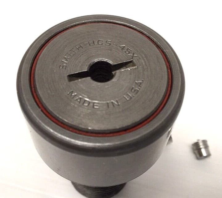 Smith HCS-45X Cam Follower 1-1/4" OD 3/4" Width 3/4" Stud 1-1/4" Stud Length 4