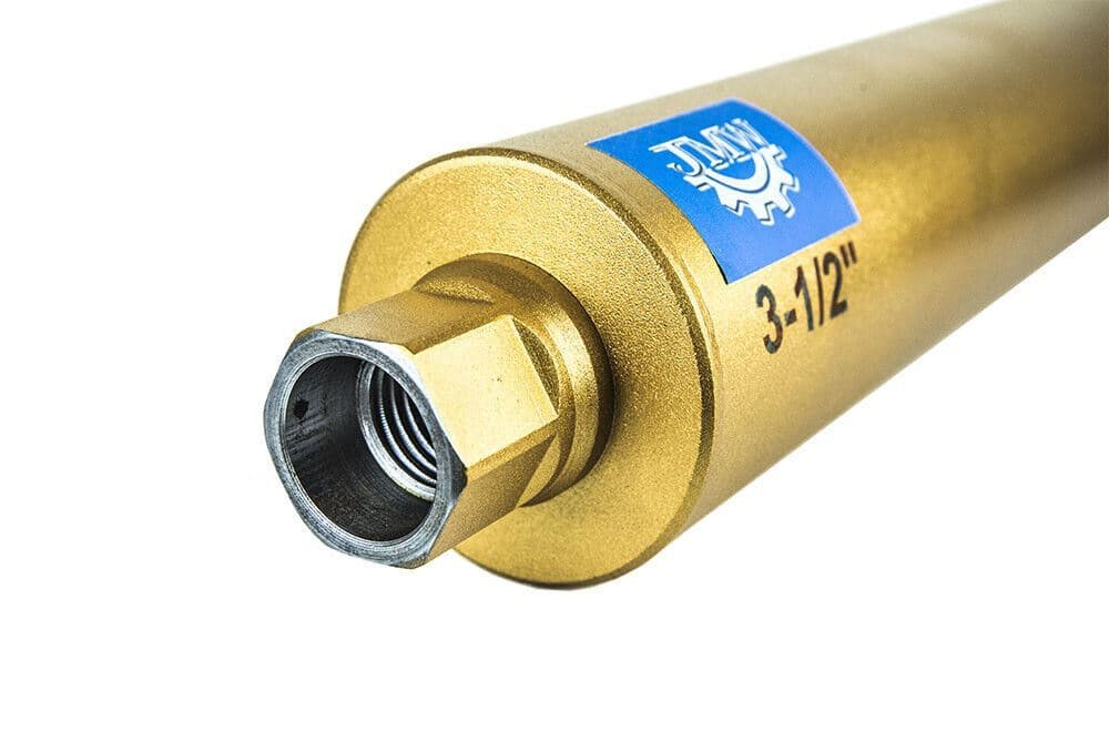 3-1/2" Wet Diamond Core Drill bit for Concrete Granite Coring, 1-1/4"-7 Threaded 4