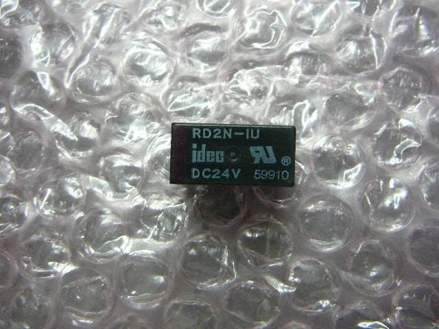 IDEC RELAY RD2N-IU DC24V 55521 Small PC Mount 24V DPDT **NEW** Qty.1