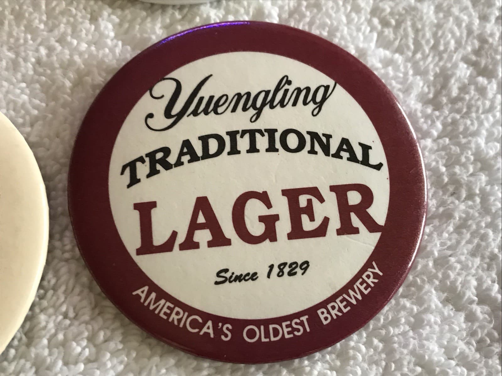 7 YUENGLING BEER DIFFERENT PINBACK BUTTONS, POTTSVILLE, PENNSYLVANIA  5