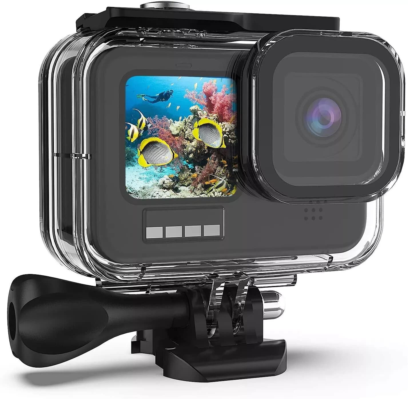Waterproof Case For Gopro 13, 12 ,11 ,10, 9 Hero Black Diving Housing Protective