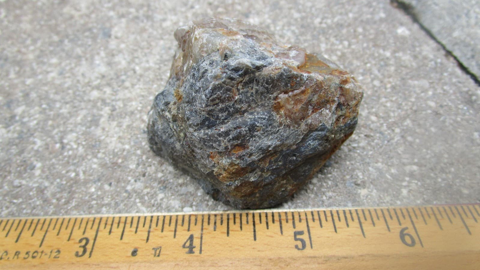 Fluorescent Fluorapatite and Fluorite mineral rock T1 6