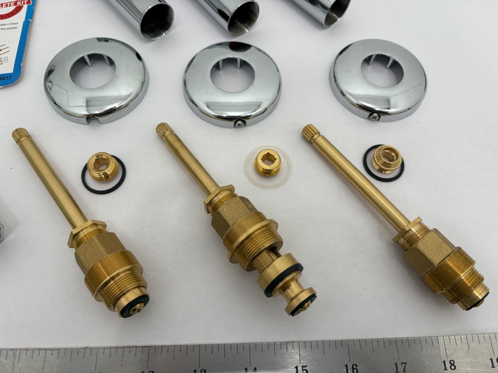 (1) NEW Danco Tub/Shower Remodeling Kit for Gerber - CHROME - 39617 (ob) 5