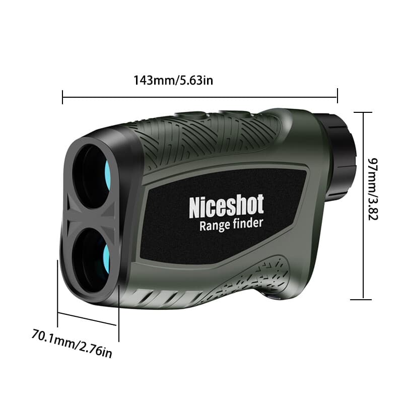 1200 Yds Hunting Laser Range finder Target Acquisition Technology 6x magnificati 2