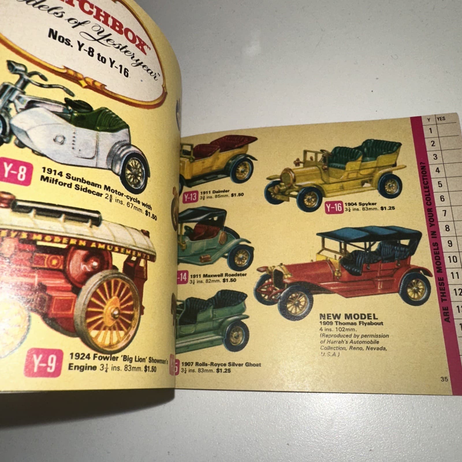 1967 Matchbox Collector's Catalogue U.S.A. Edition Excellent Condition 4