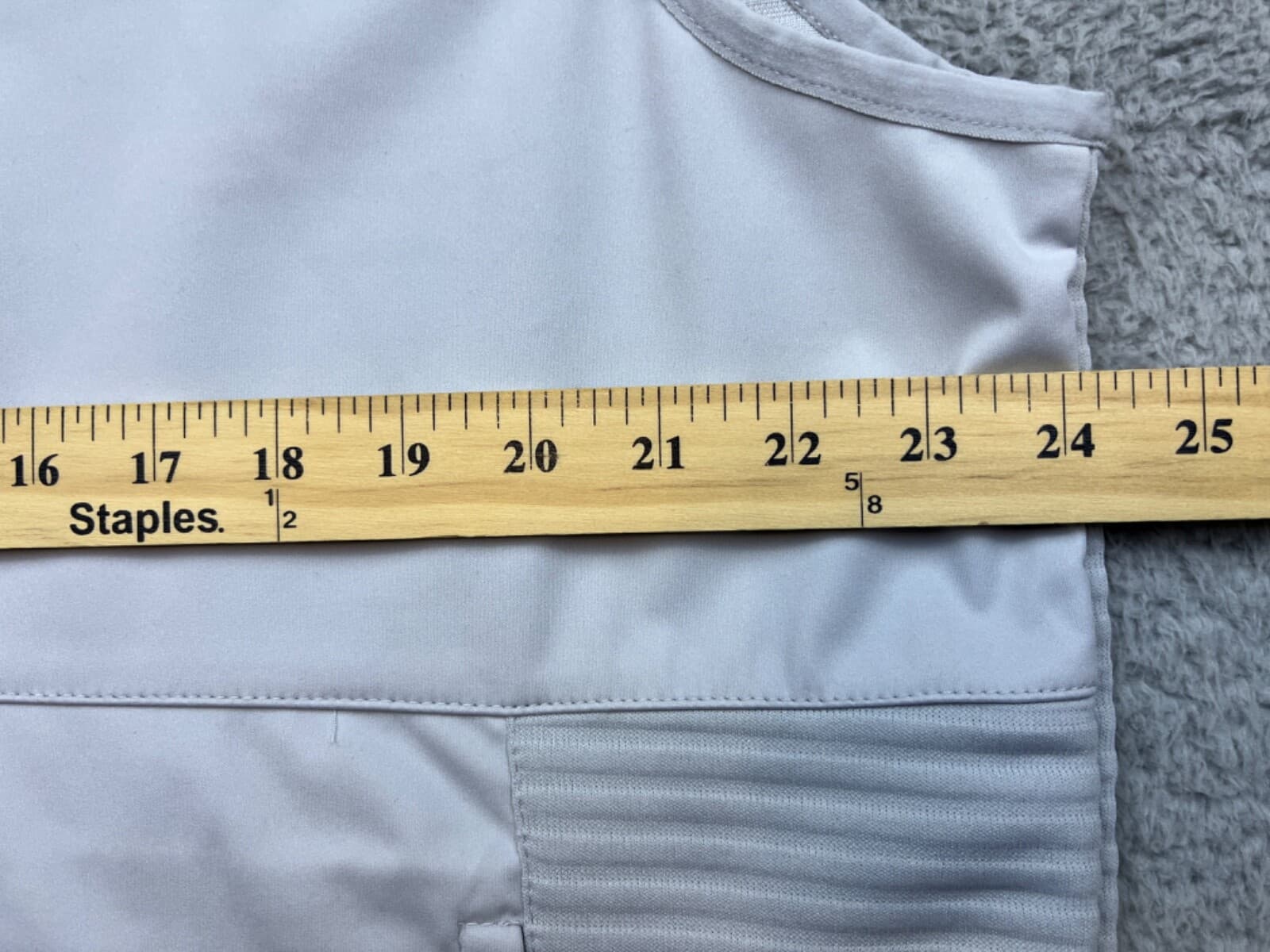 New Balance Vest Men's Large Gray All Motion Full-Zip 4-way Stretch NWT 5