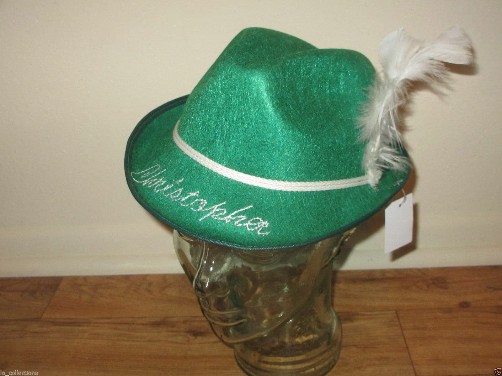 TOMORROWLAND Screen  Used WORLD'S FAIR SOUVINEER HAT Production Prop DISNEY  3