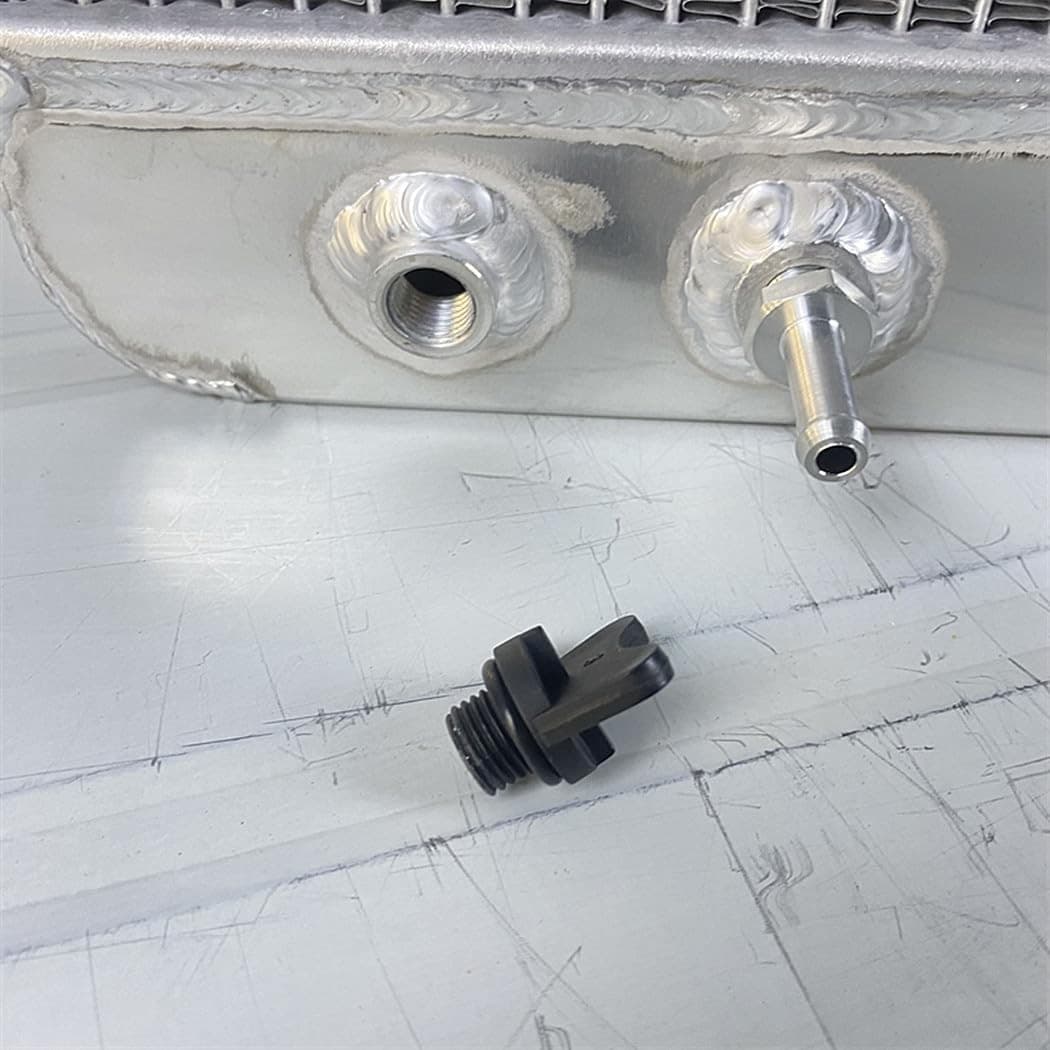 3 Rows Full Aluminum Radiator for 1965 1966 GMC 1000/1500 Series 6