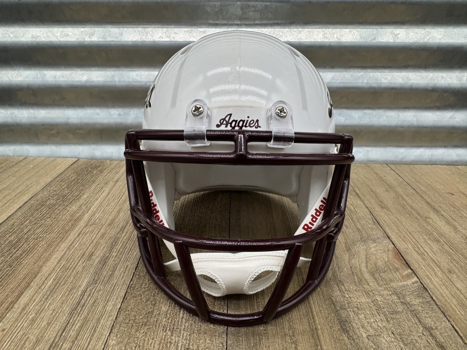2025 Texas A&M Aggies vs Notre Dame Speed Mini Helmet 2