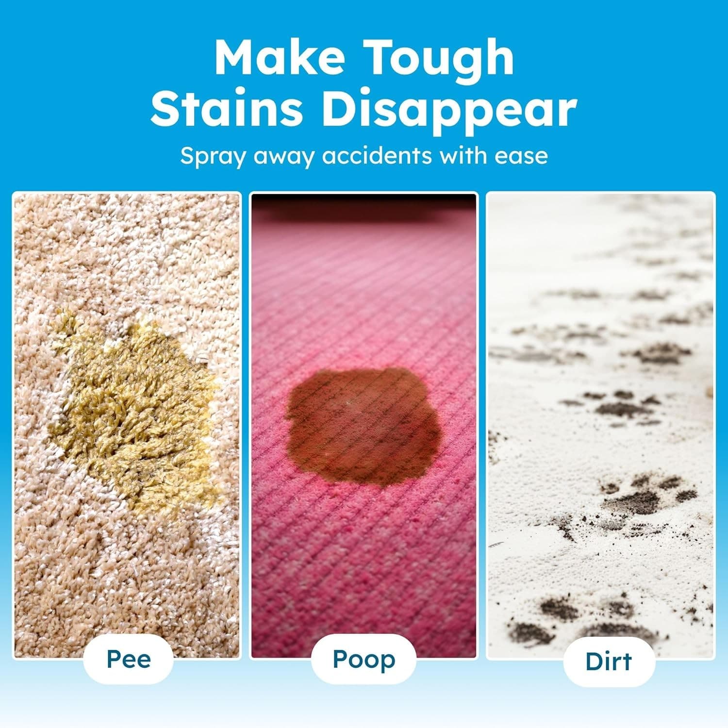 BugMD Enzyme Cleaner & Odor Eliminator for Strong (32oz) - Pet Stain...  2