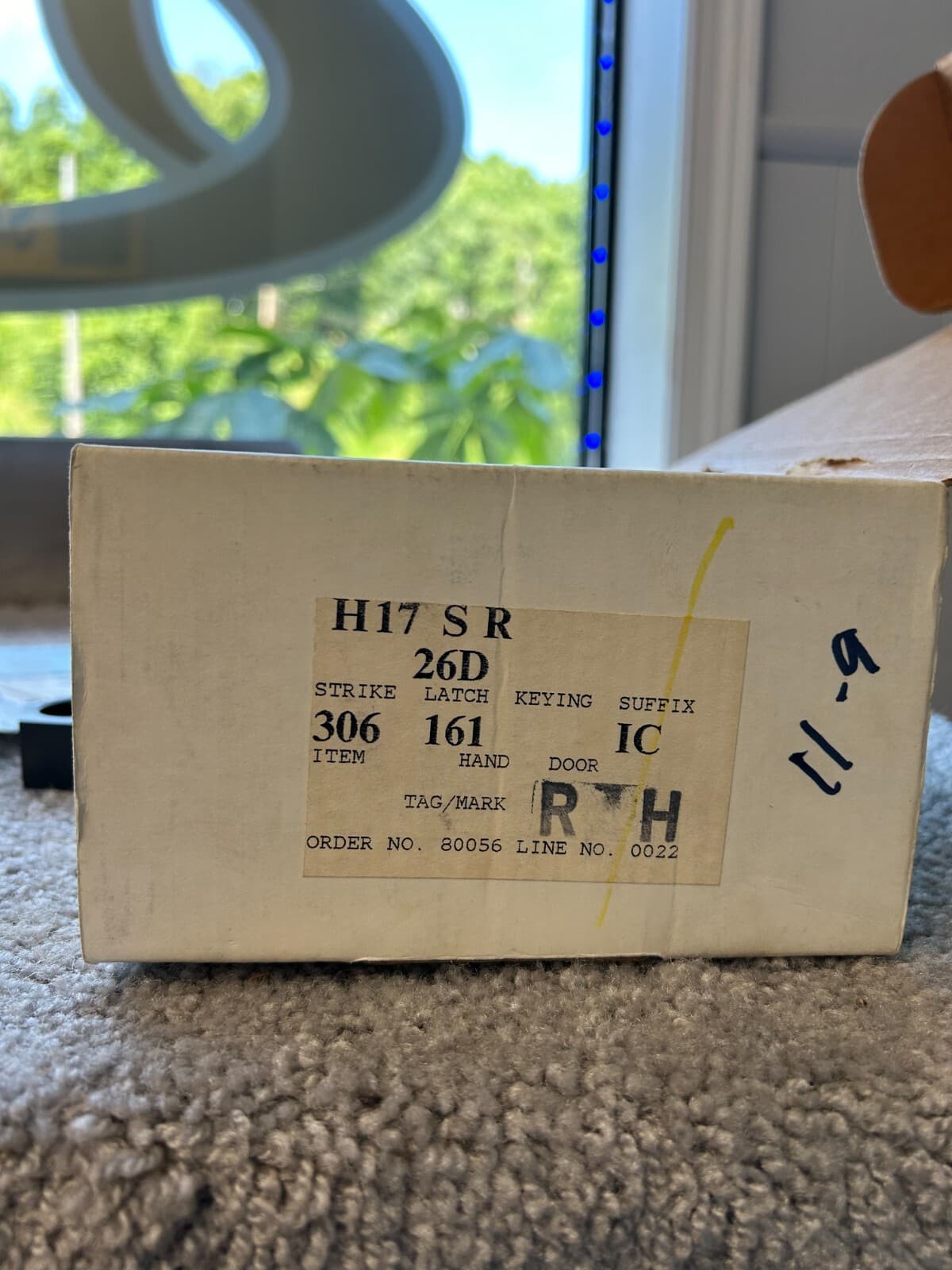 Arrow H Series I.C. Locks (Lever) Classroom  H17 S R 26D 306 161 IC R.H. 3