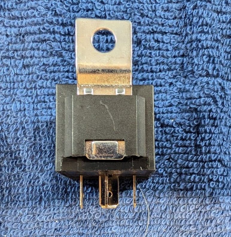 4 PCS Car 12V 40A 5 Pin Relay, JD1914 Waterproof Housing and Alloy Contact Relay 4