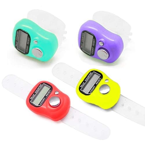 Electronic Finger Counter, 5-Digit Number Count Clicker Mini LCD Digital 3