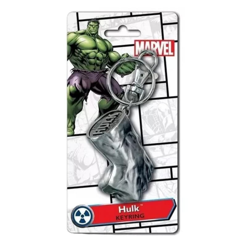 Marvel Hulk Fist 3D Pewter Keychain 2