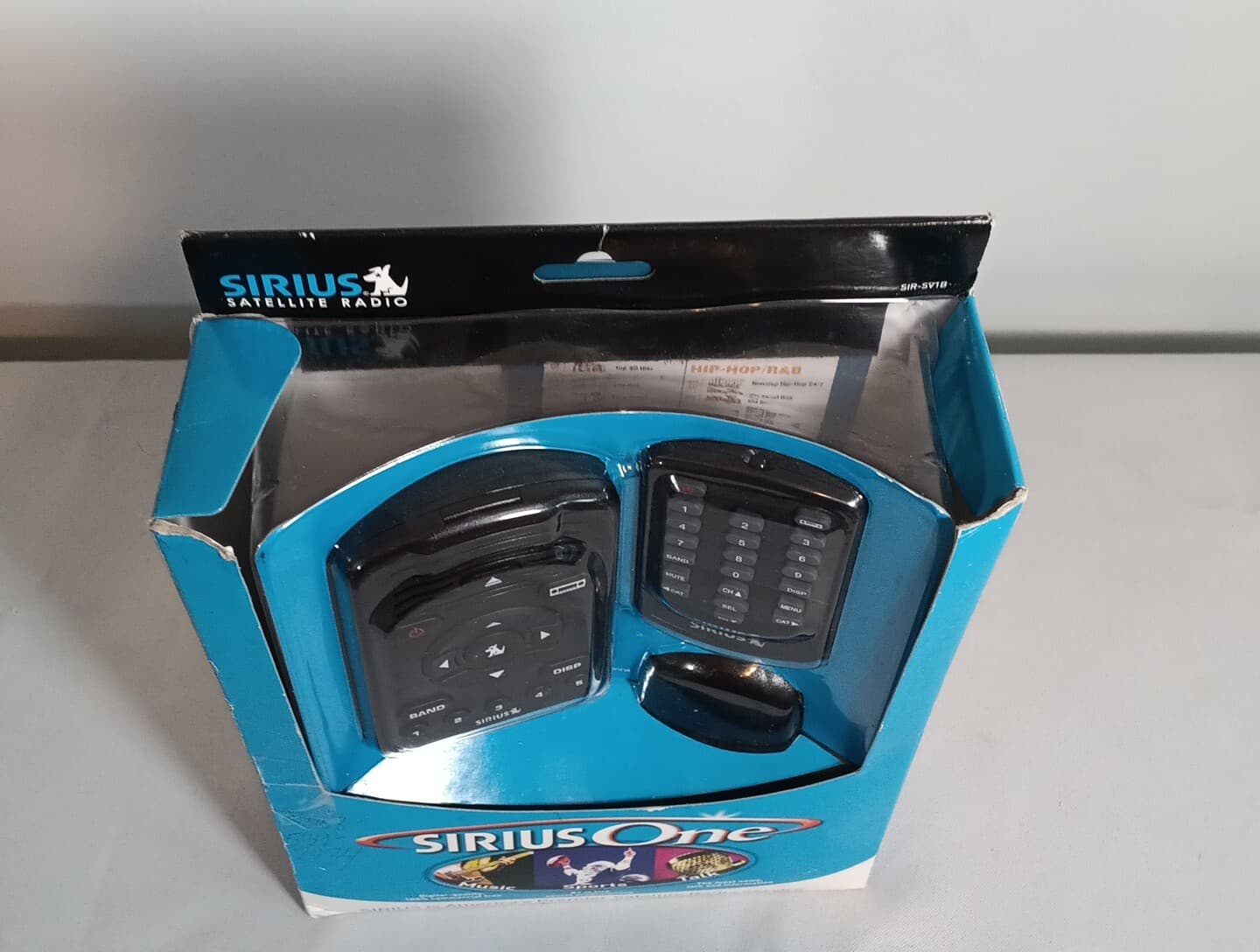 Sirius Satellite Radio Sirius One SIR-SV1B All-In-One New Remote Transmitter 2