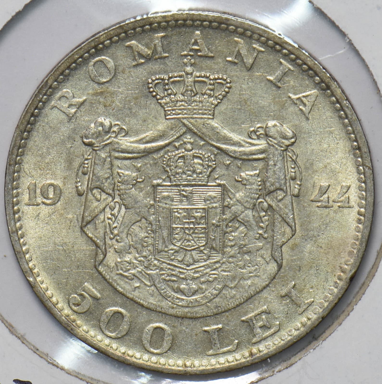 Romania 1944 500 Lei Lions animal 292729 combine shipping