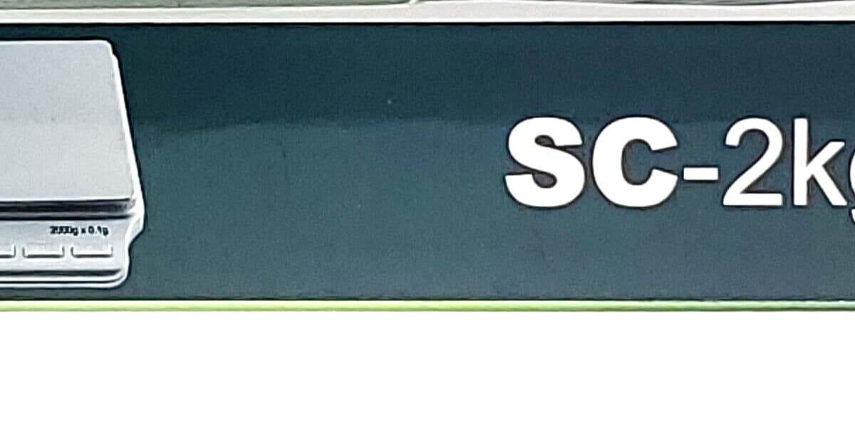 AWS 2000g Digital Scale Sc 2kg 3