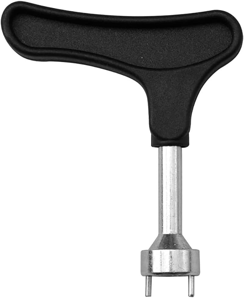Black Golf Shoe Spike Wrench Removal Tool, Plastic and Zinc Alloy, Spike Wrenche
