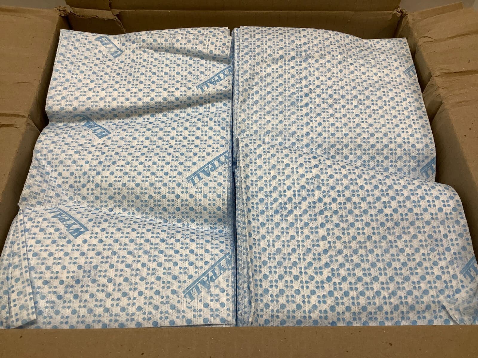 WypAll (51636) CriticalClean Fabric Food Service Cloths 23.5" x 12.5" Blue 200ct 3