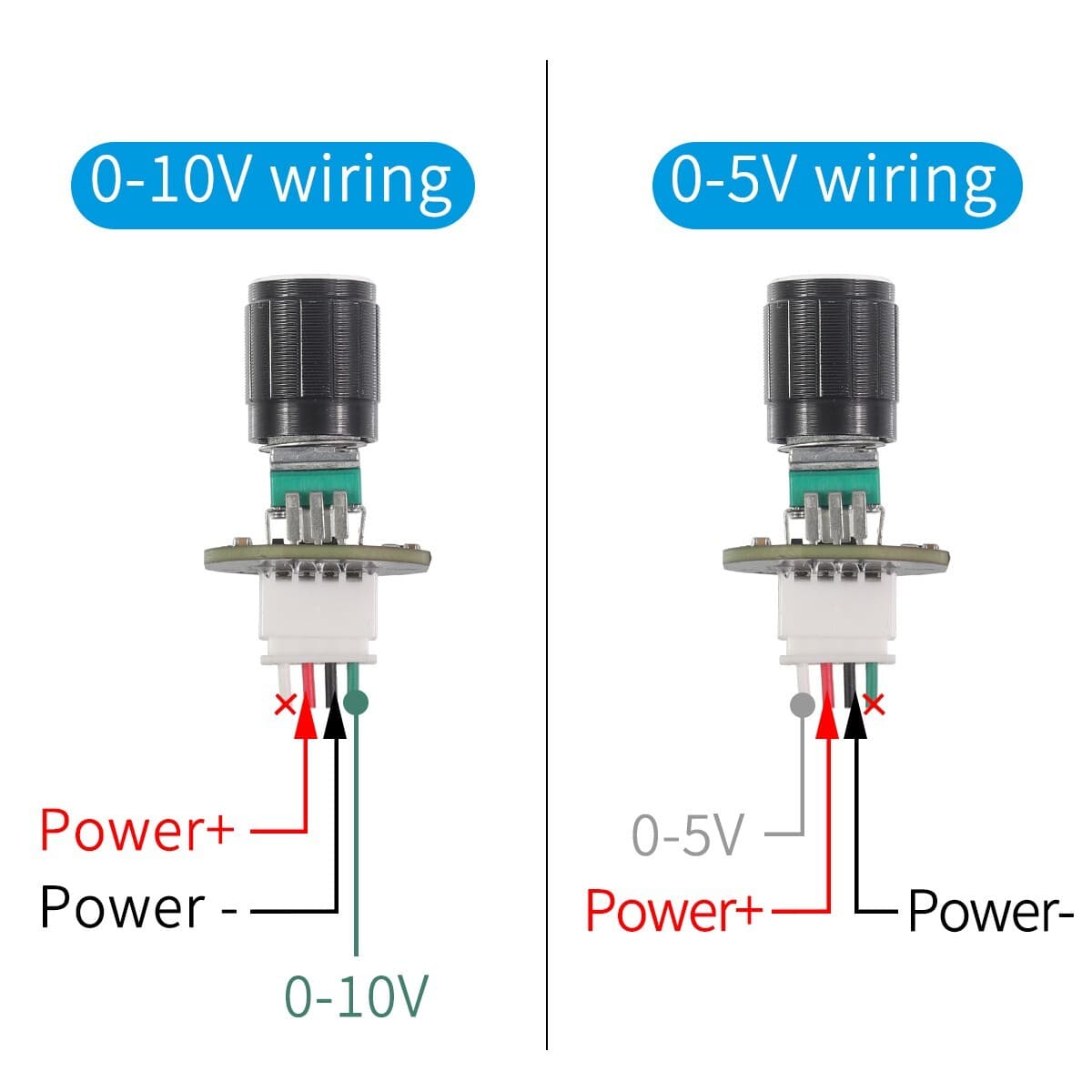 Output Analog Potentiometer Module Voltage Signal Generator Board 0-5V 0-10V 6