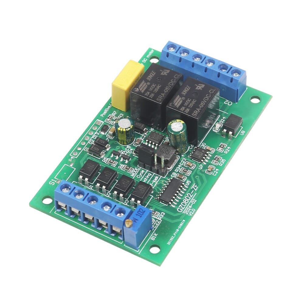 DC 6V 12V 24V Forward Reverse Motor Controller Relay Limit Switch Driver Module 2