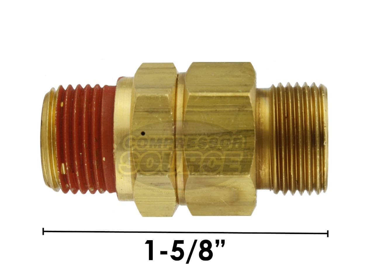 CA-12 Load Genie Brass Air Compressor 1/2" x 3/8" Self Unloading Check Valve 4