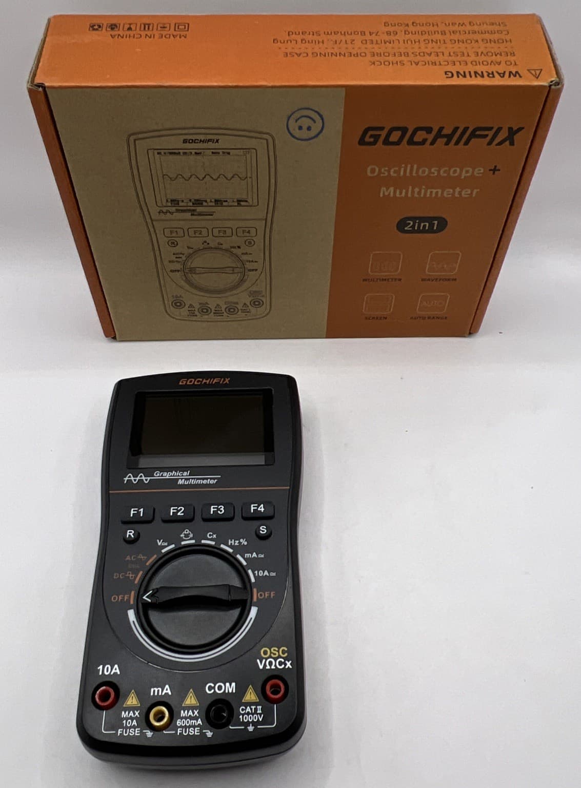 Oscilloscope Multimeter 2-in-1, Color Screen Intelligent Graphical Handheld New 2