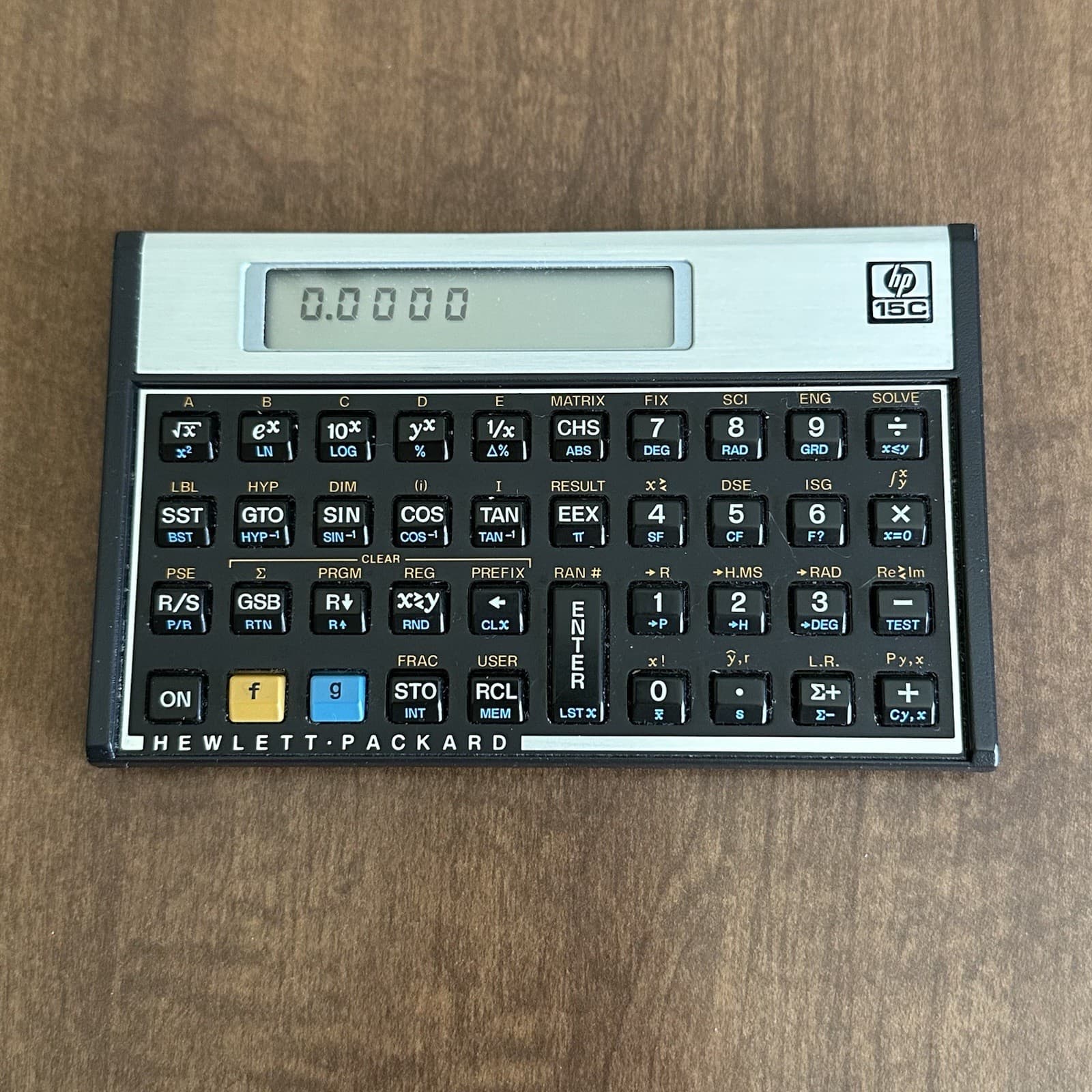 Hewlett Packard HP-15C RPN Calculator with Slipcase and New Batteries 2