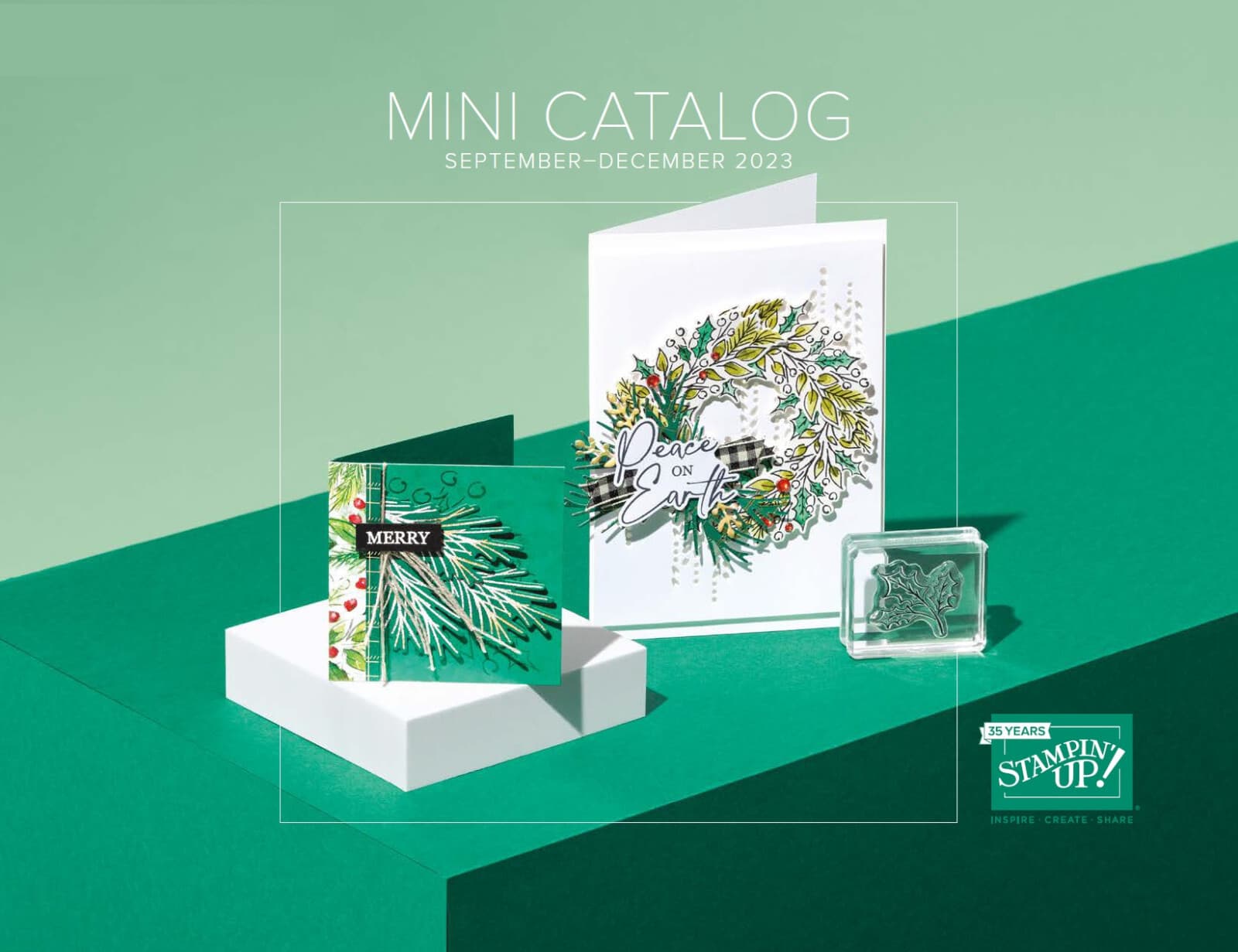 Stampin' Up! 2023-2024 Catalog/Idea Book+Holiday + Spring Mini + Sale-A-Bration 4