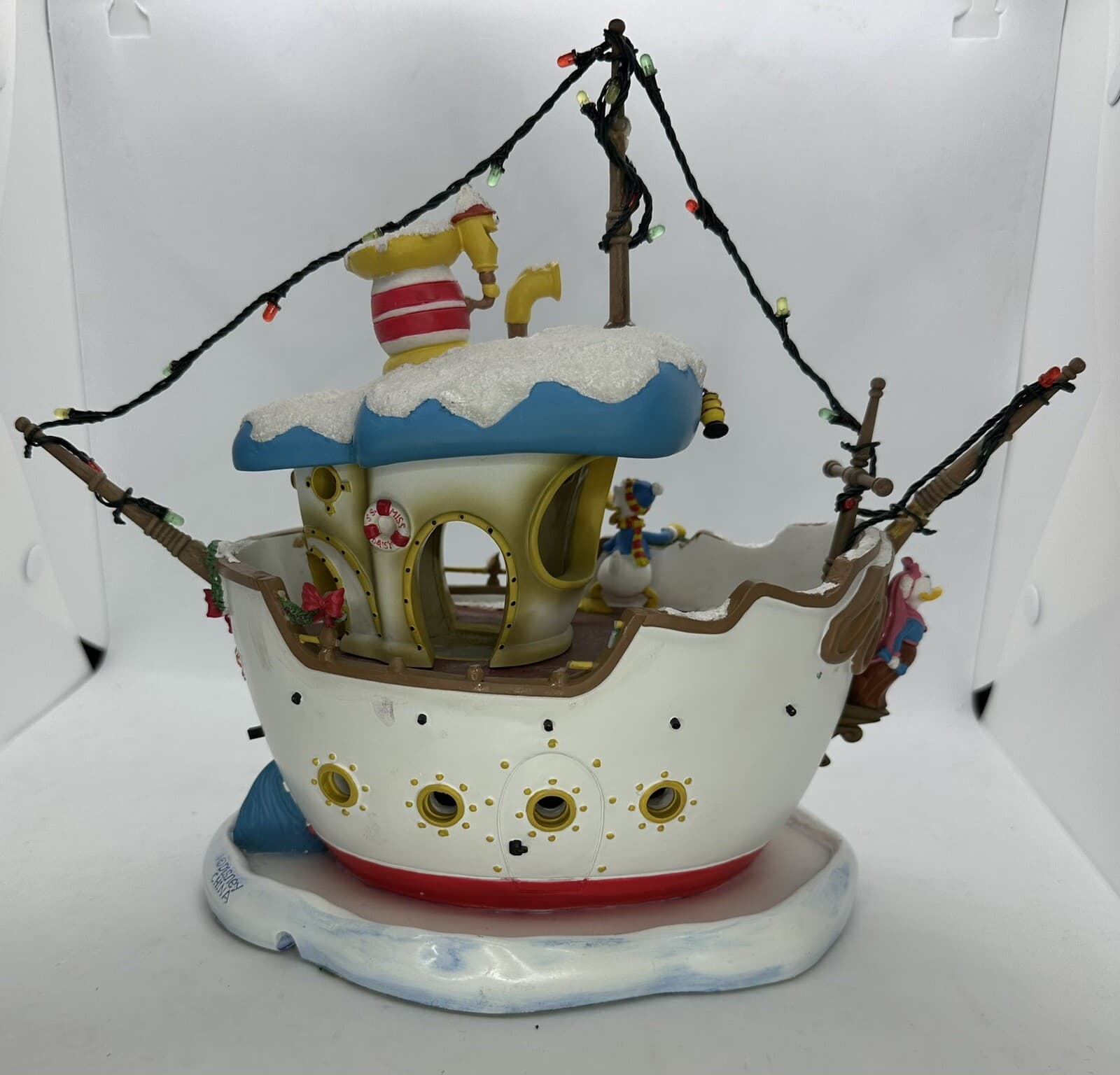 Donald Duck Christmas Ship - Some Repairs, See Pics 4