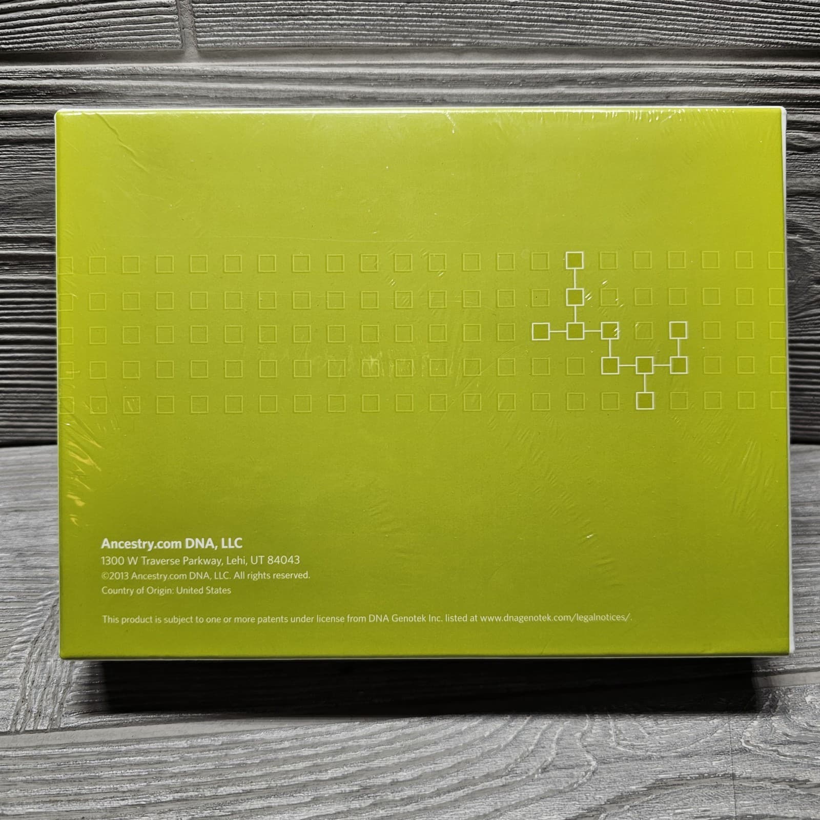 Ancestry DNA Genetic Test Kit Dated 2013 New Factory Sealed  2