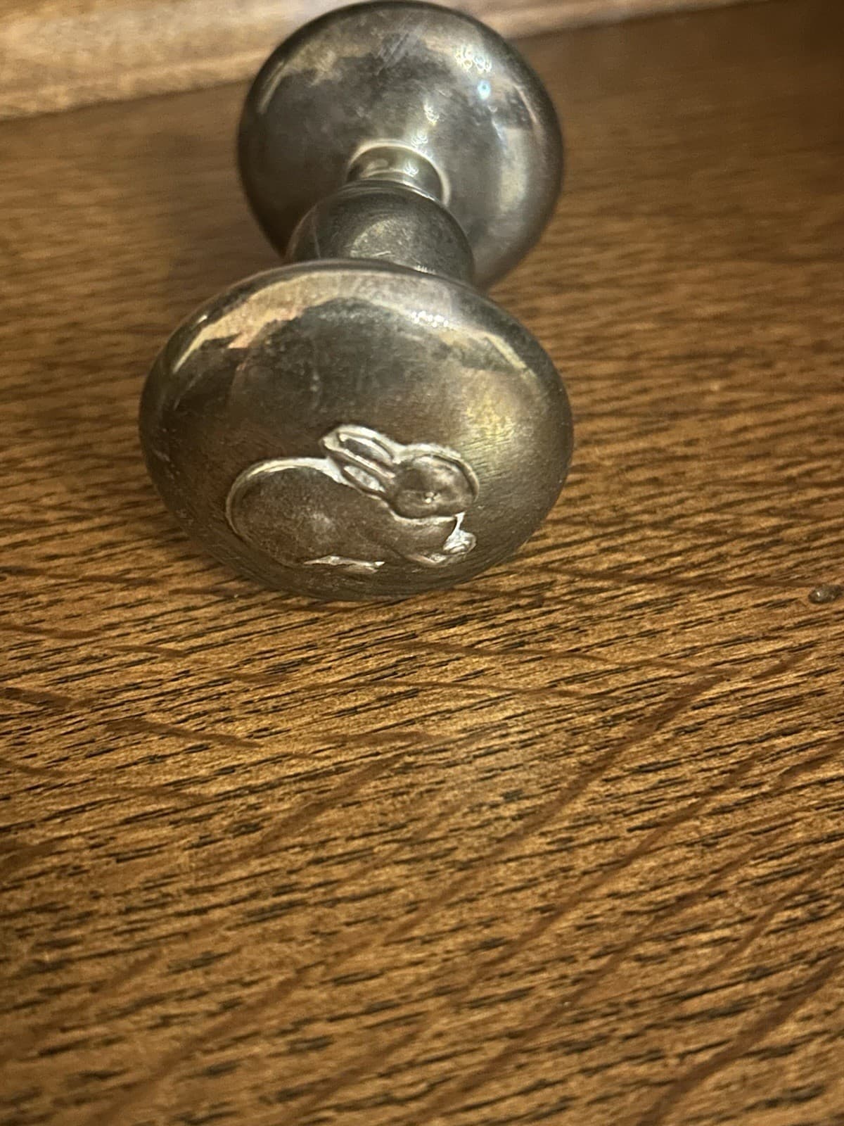 John Hardy Baby Rattle Sterling Silver Ultra Rare Vintage 925 With Box 3