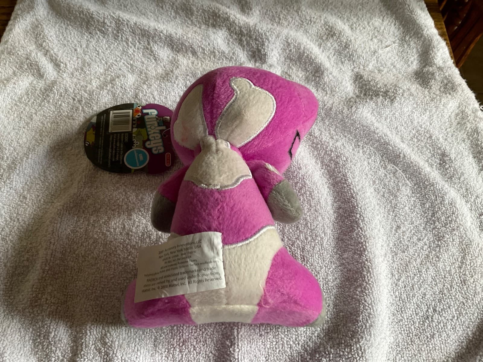 UB Funkeys Berger Pink Cow 2008 Target Exclusive Plush NWT 3