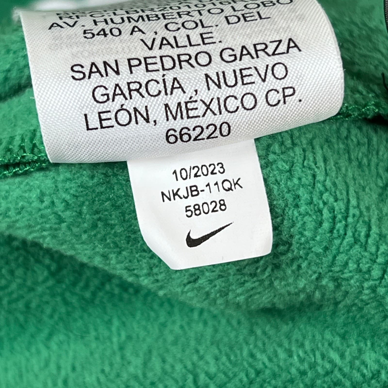 Nike Oakland Athletics Hoodie Mens L Green Full Zip Therma-Fit MLB Jacket 4